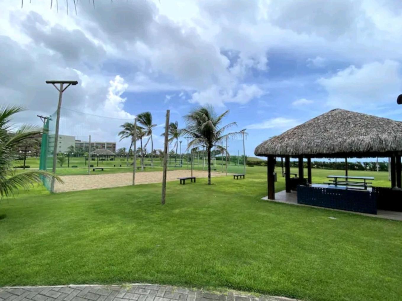 Beach Living - Porto Das Dunas - Ap Terreo 300M Beach Park Pe Na Areia Aquiraz Zewnętrze zdjęcie
