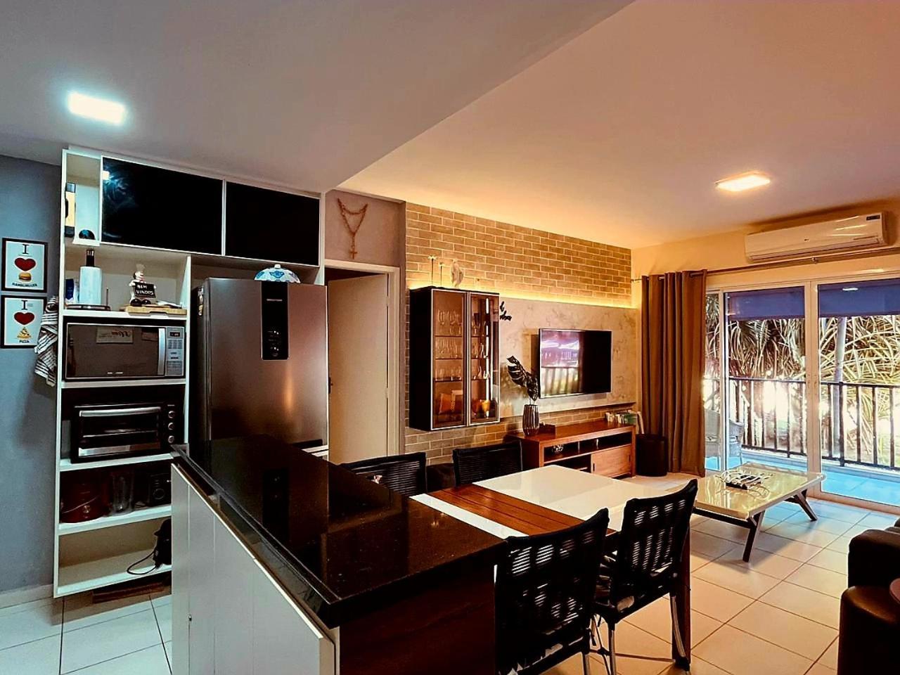 Beach Living - Porto Das Dunas - Ap Terreo 300M Beach Park Pe Na Areia Aquiraz Zewnętrze zdjęcie