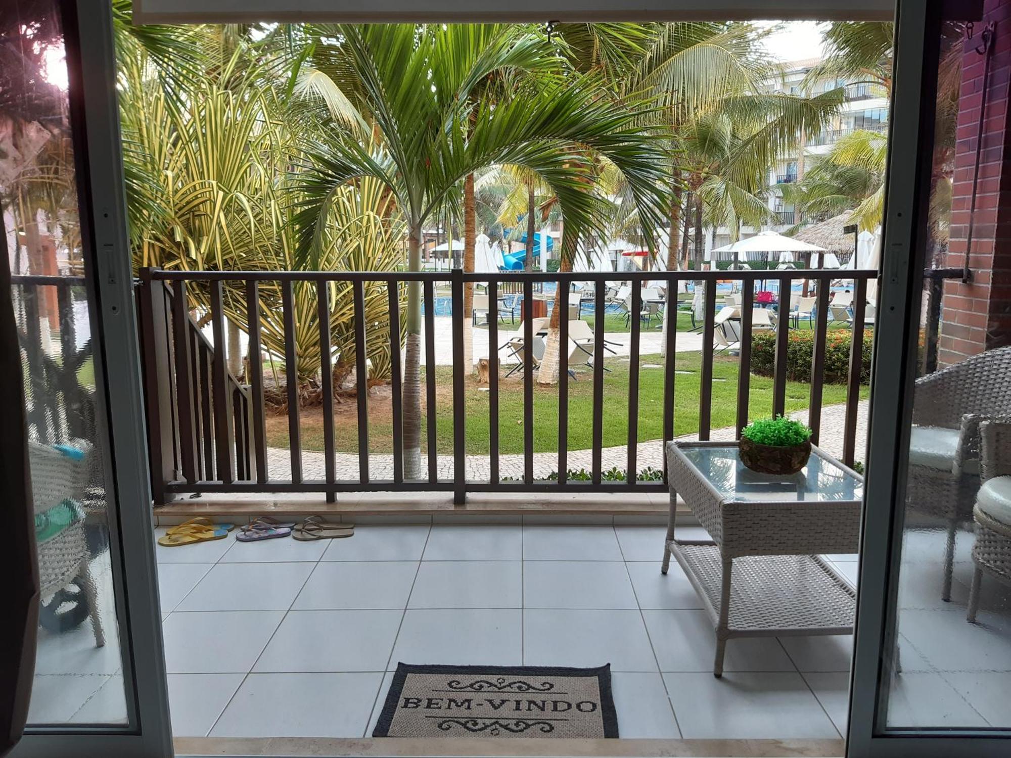 Beach Living - Porto Das Dunas - Ap Terreo 300M Beach Park Pe Na Areia Aquiraz Pokój zdjęcie